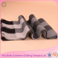 High quality classic winter style fashion 100% cashmere scarf men